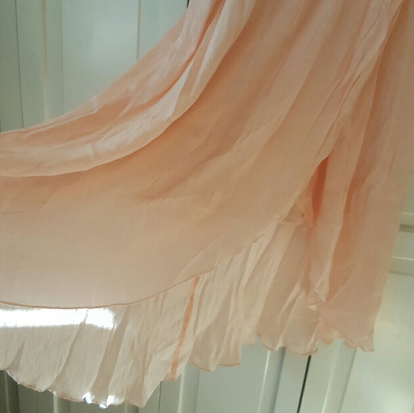 Lily Rose Soft Peach Dress - Picture 1 of 8